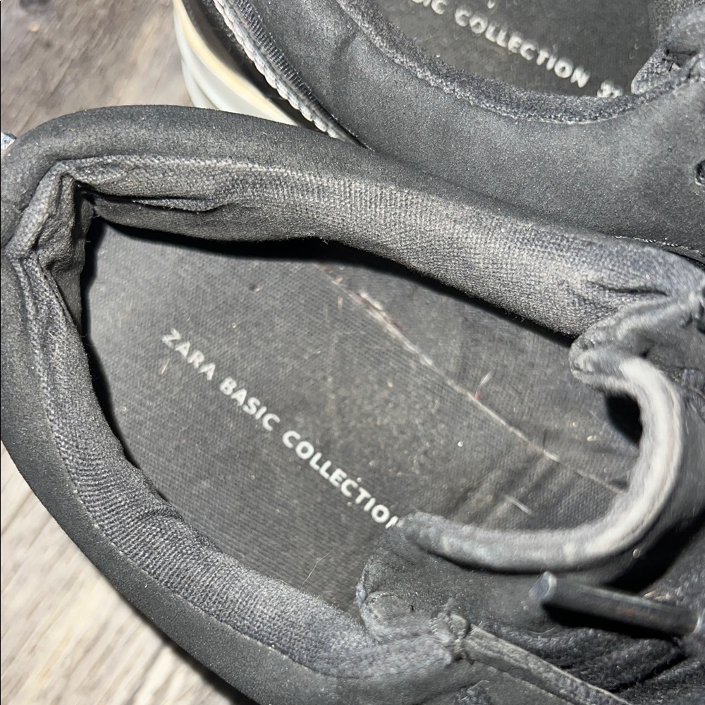 Zara Black Casual Sneakers